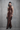 COUTURE LACE-UP LEATHER GOWN