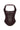 LEATHER HALTER CORSET TOP
