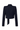 PINSTRIPE BOW- NECK CROPPED JACKET