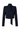 PINSTRIPE BOW- NECK CROPPED JACKET