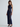 DENIM BODYCON LACE- UP DRESS