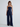 STRAPLESS TAILORED DENIM JUMPSUIT