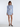 STRUCTURED LACE - UP PUFF SLEEVE DRESS